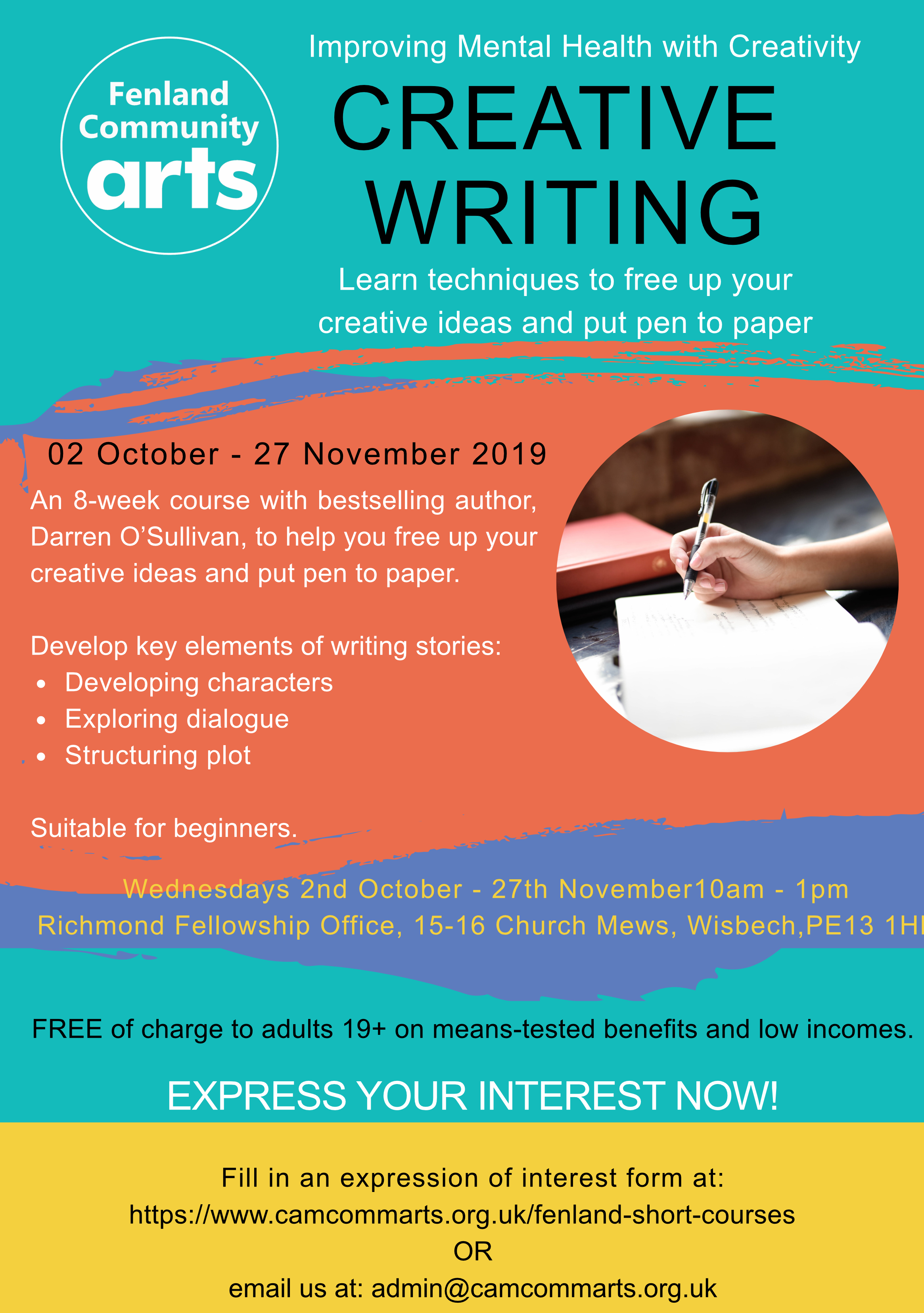 creative writing programs for youth