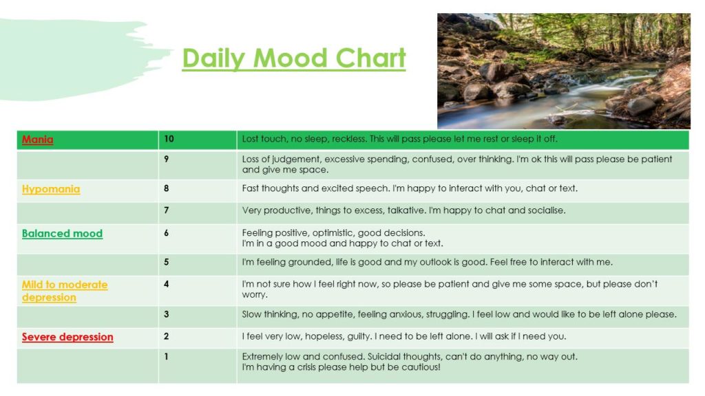 S Mood Chart